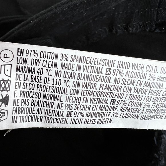 Forever 21 Black Skirt Jumper Mini Dress size S Button Front Pockets Grunge - Picture 6 of 6